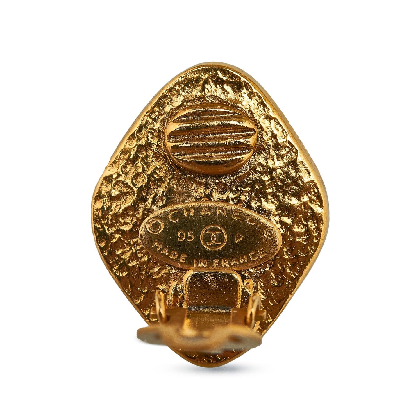 Chanel CC Clip-On Earrings (SHG-WmXFPc)