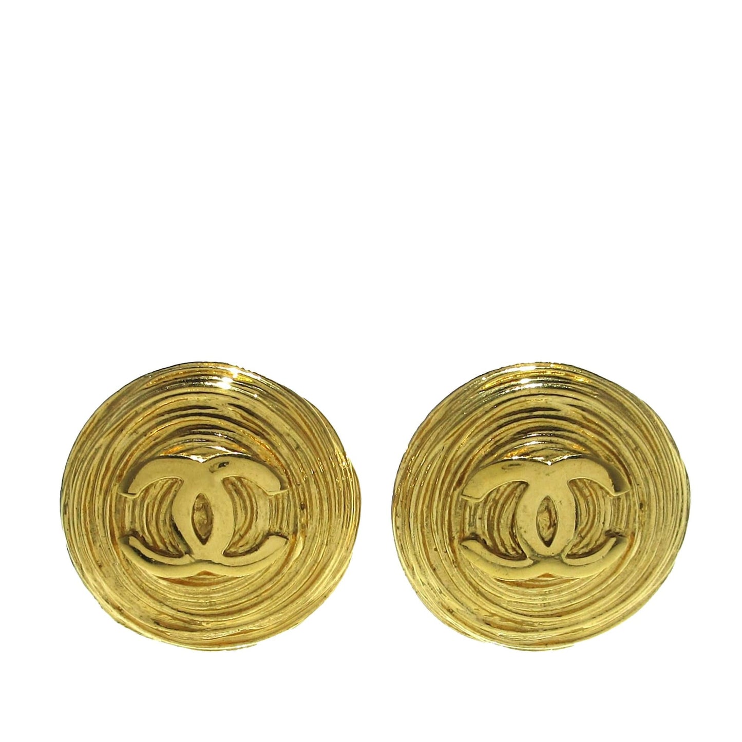 Chanel CC Clip On Earrings (SHG-DF8aqm)