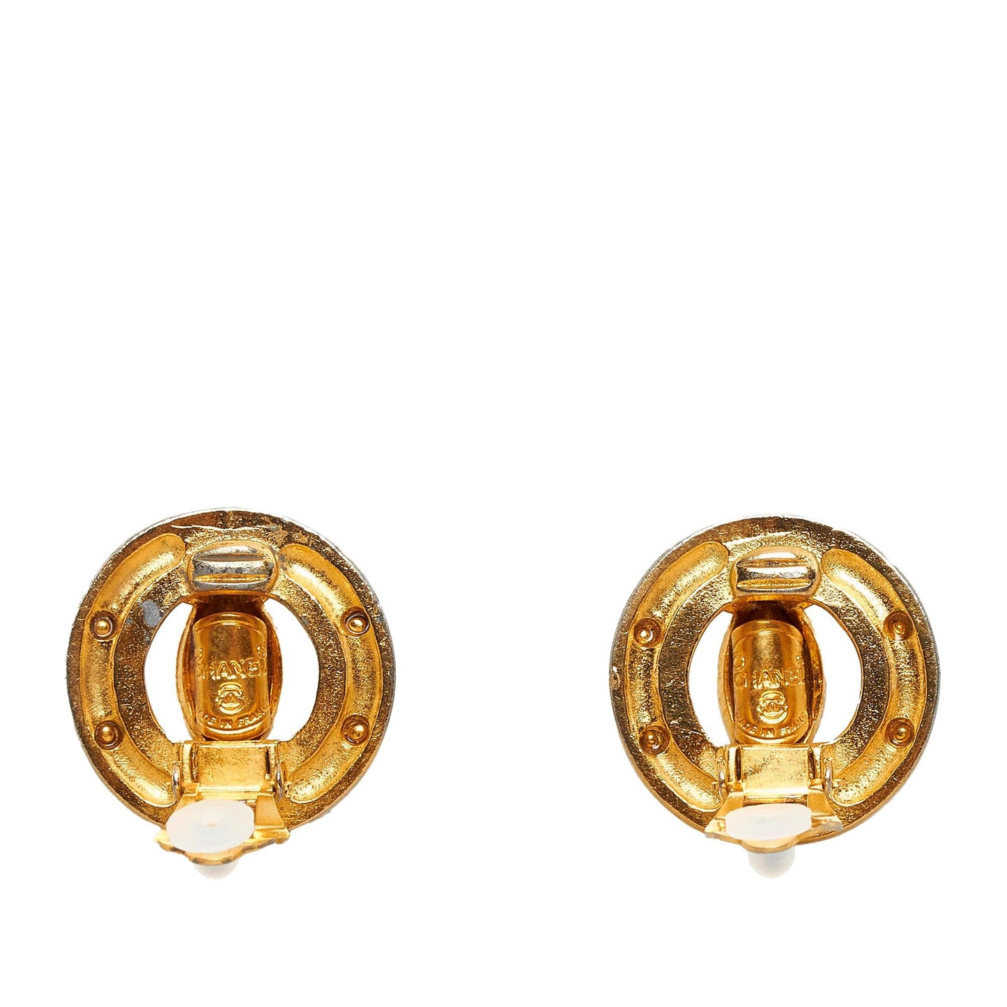 Chanel CC Clip-on Earrings (SHG-Cam64b)