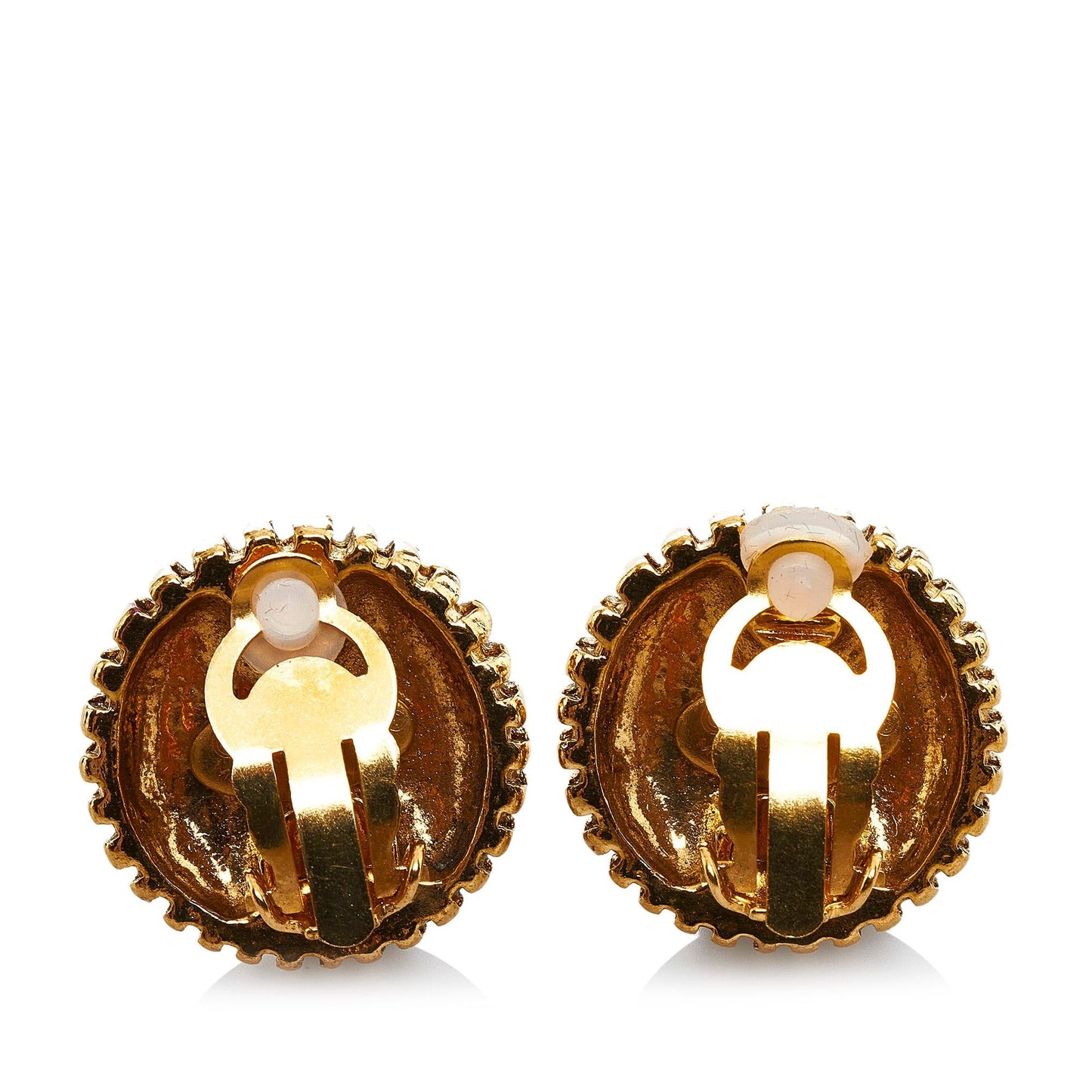 Chanel CC Clip-on Earrings (SHG-ZMmLK4)