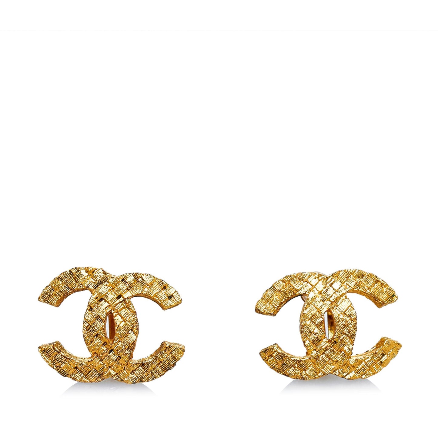 Chanel CC Clip-on Earrings (SHG-83E6SC)