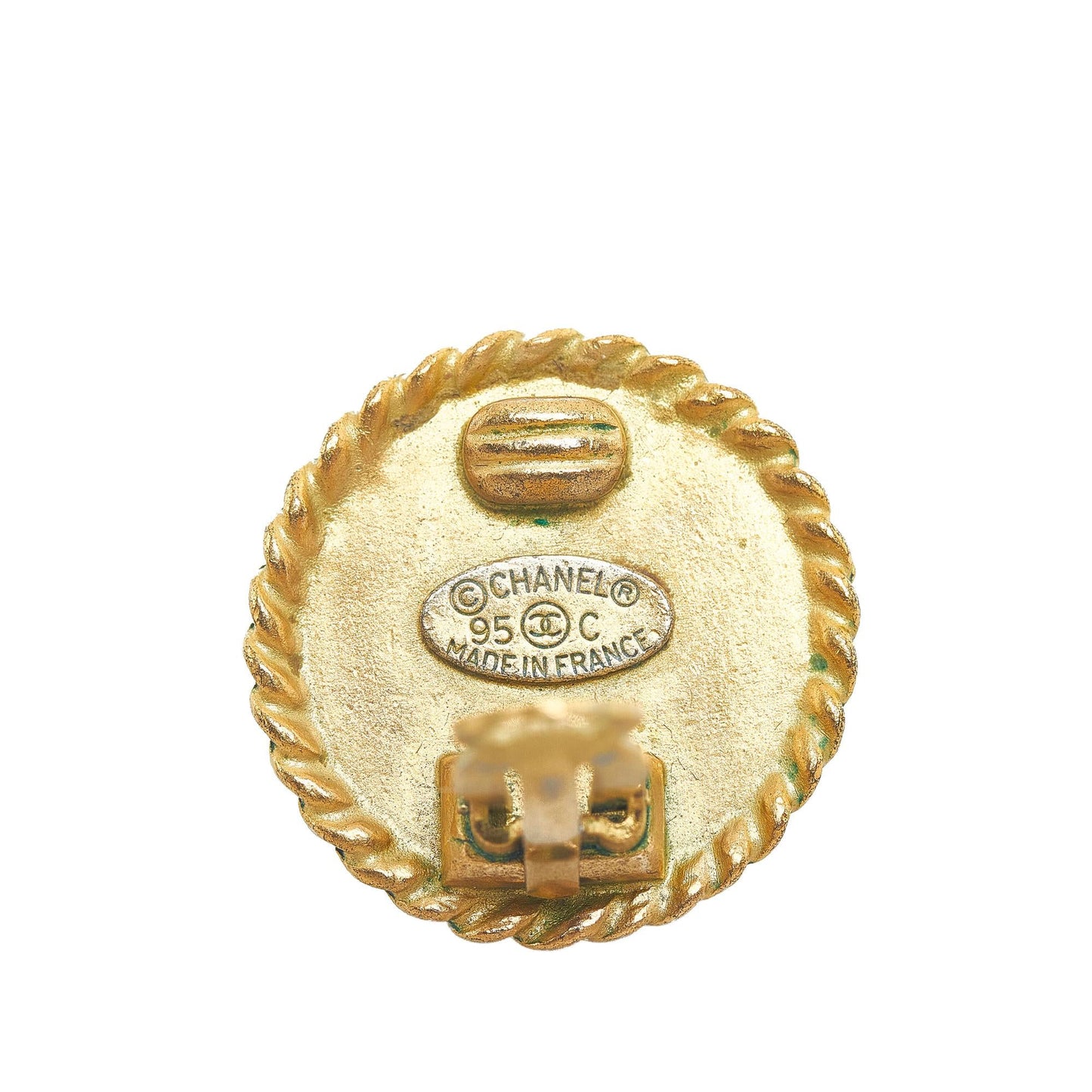 Chanel CC Clip-on Earrings (SHG-j8MPTz)