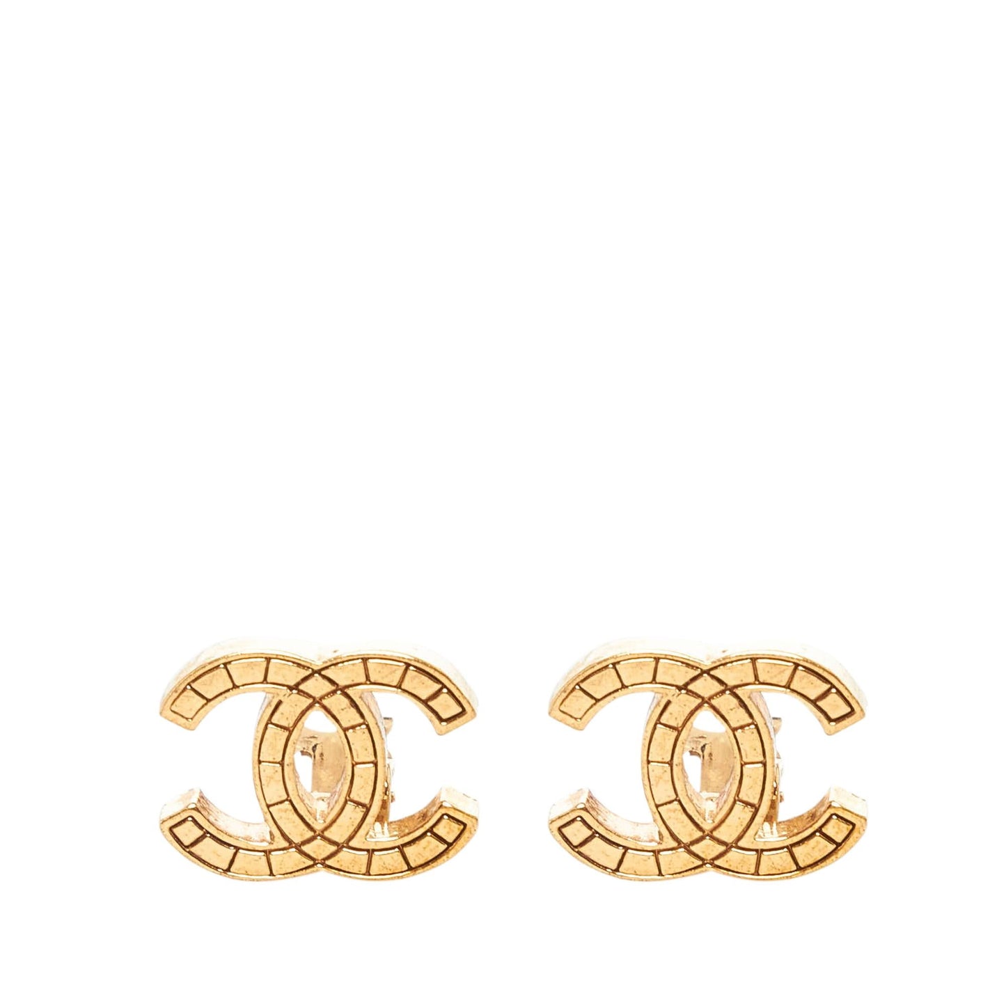 Chanel CC Clip-on Earrings (SHG-bwaGwP)
