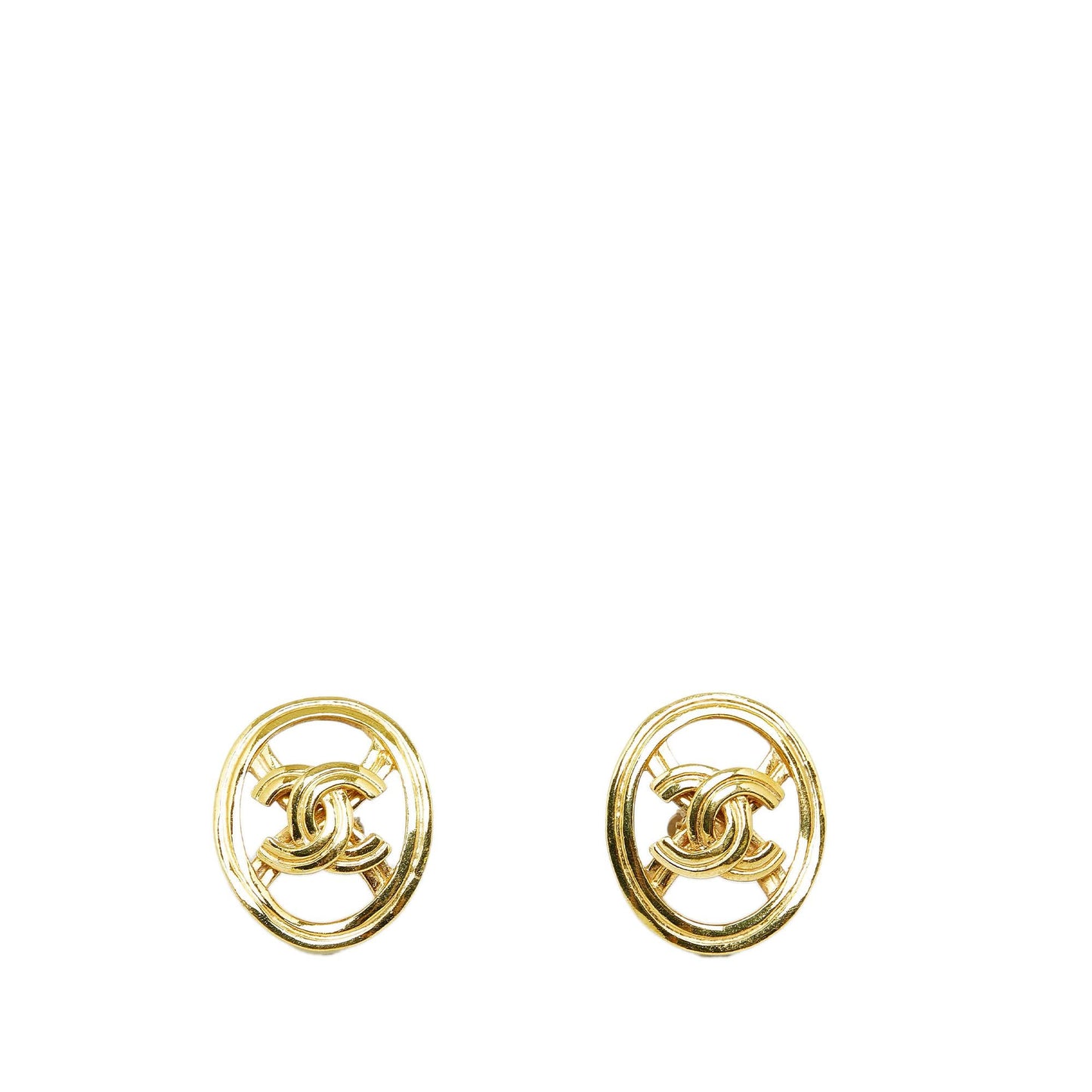 Chanel CC Clip-on Earrings (SHG-RDsFei)
