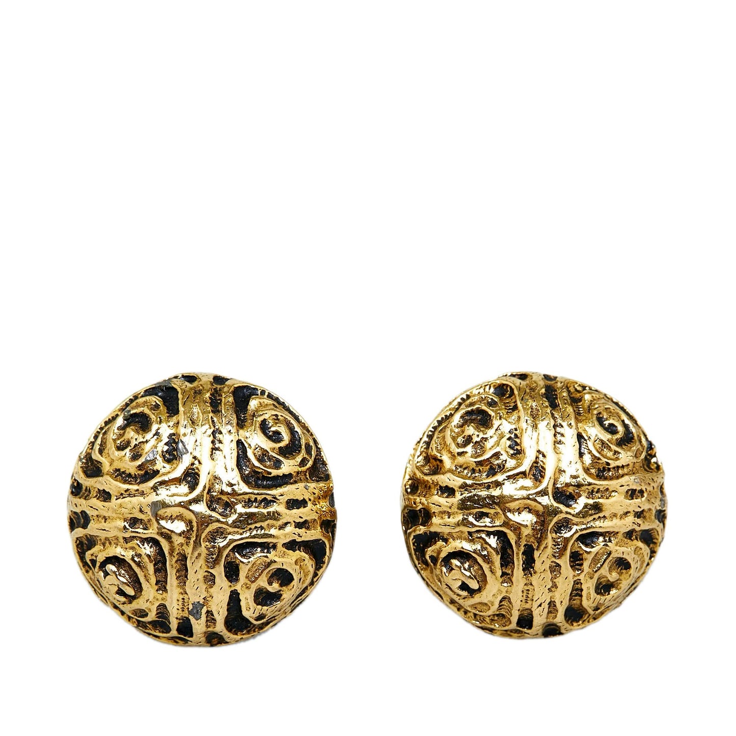 Chanel CC Clip-on Earrings (SHG-WFwCHl)