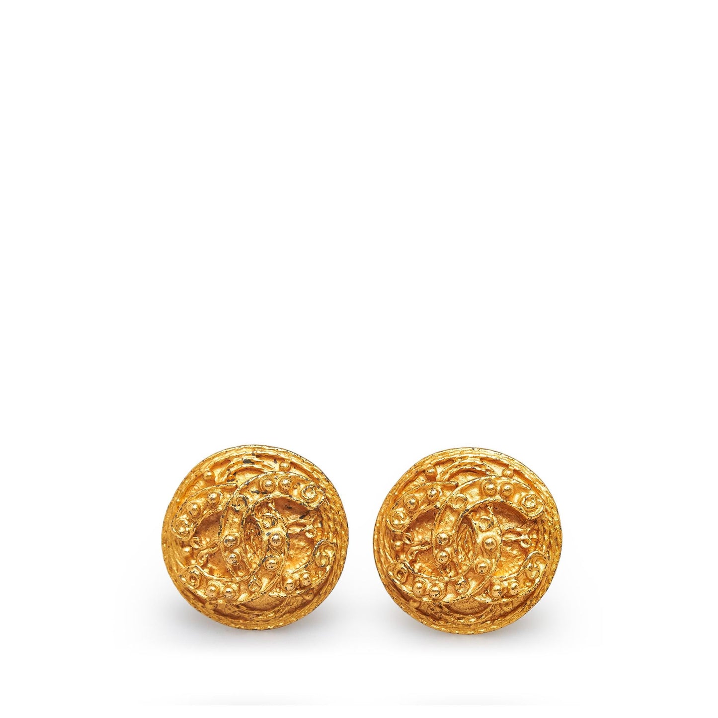 Chanel CC Clip-on Earrings (SHG-sYxPkn)