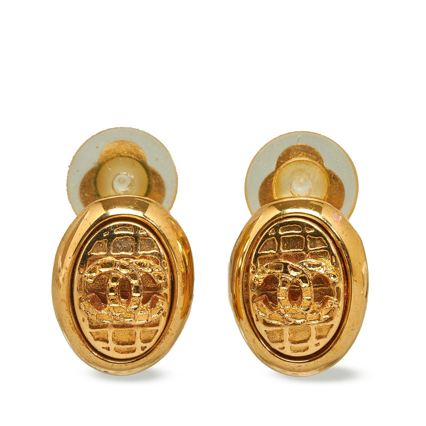 Chanel CC Clip-on Earrings (SHG-zG7XN6)