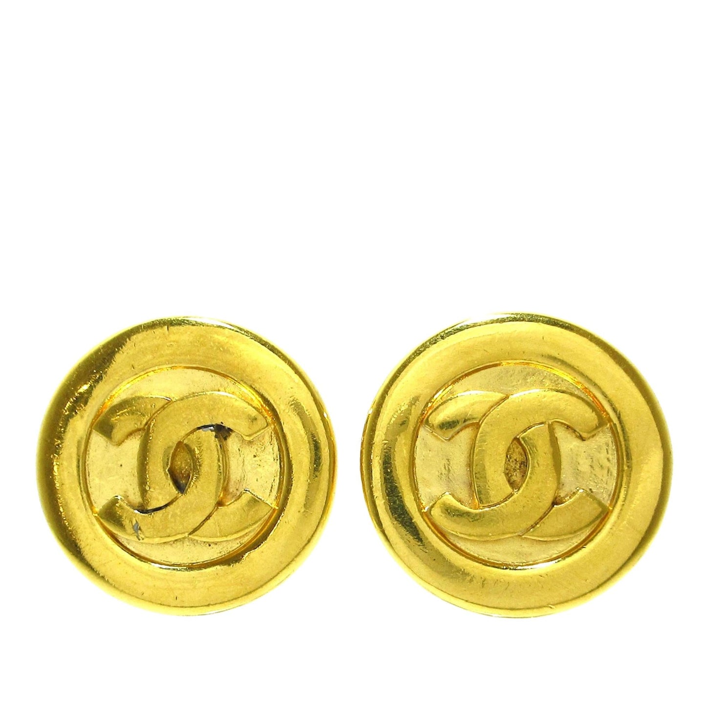 Chanel CC Clip-on Earrings (SHG-0wmk3T)