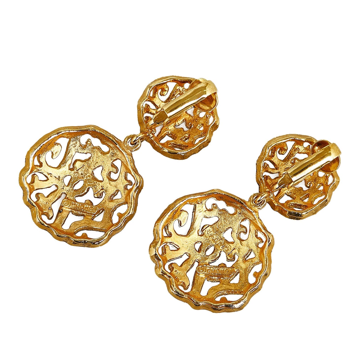 Chanel CC Drop Earrings (SHG-BgQ5xG)