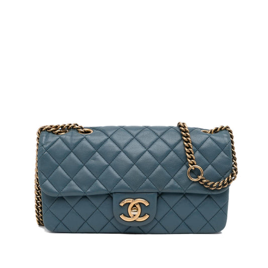 Chanel CC Flap Leather Shoulder Bag (SHG-OS8Ghv)