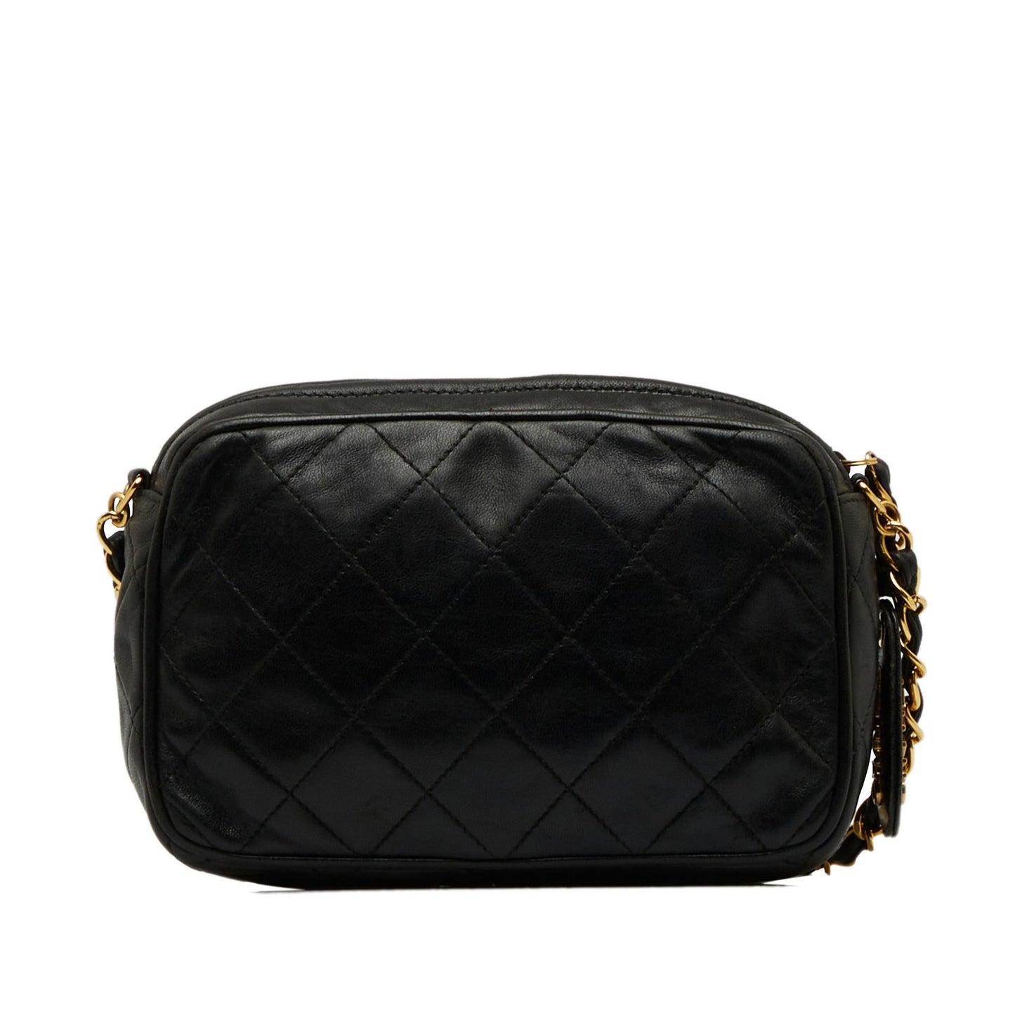 Chanel CC Matelasse Lambskin Camera Bag (SHG-QimvSc)