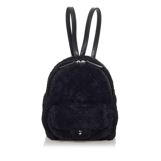 Chanel CC Matelasse Mixed Fiber Backpack (SHG-mmMxHr)