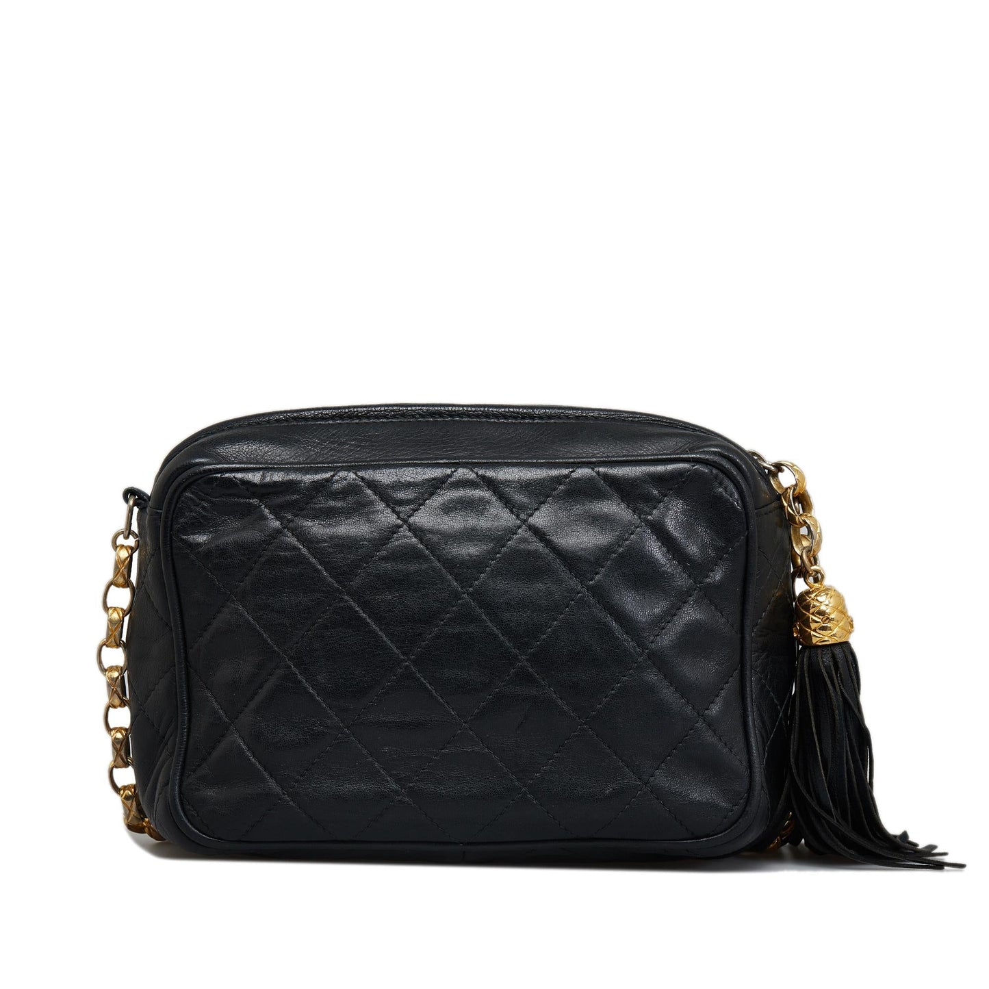 Chanel CC Matelasse Tassel Camera Bag (SHG-Y2qSSV)