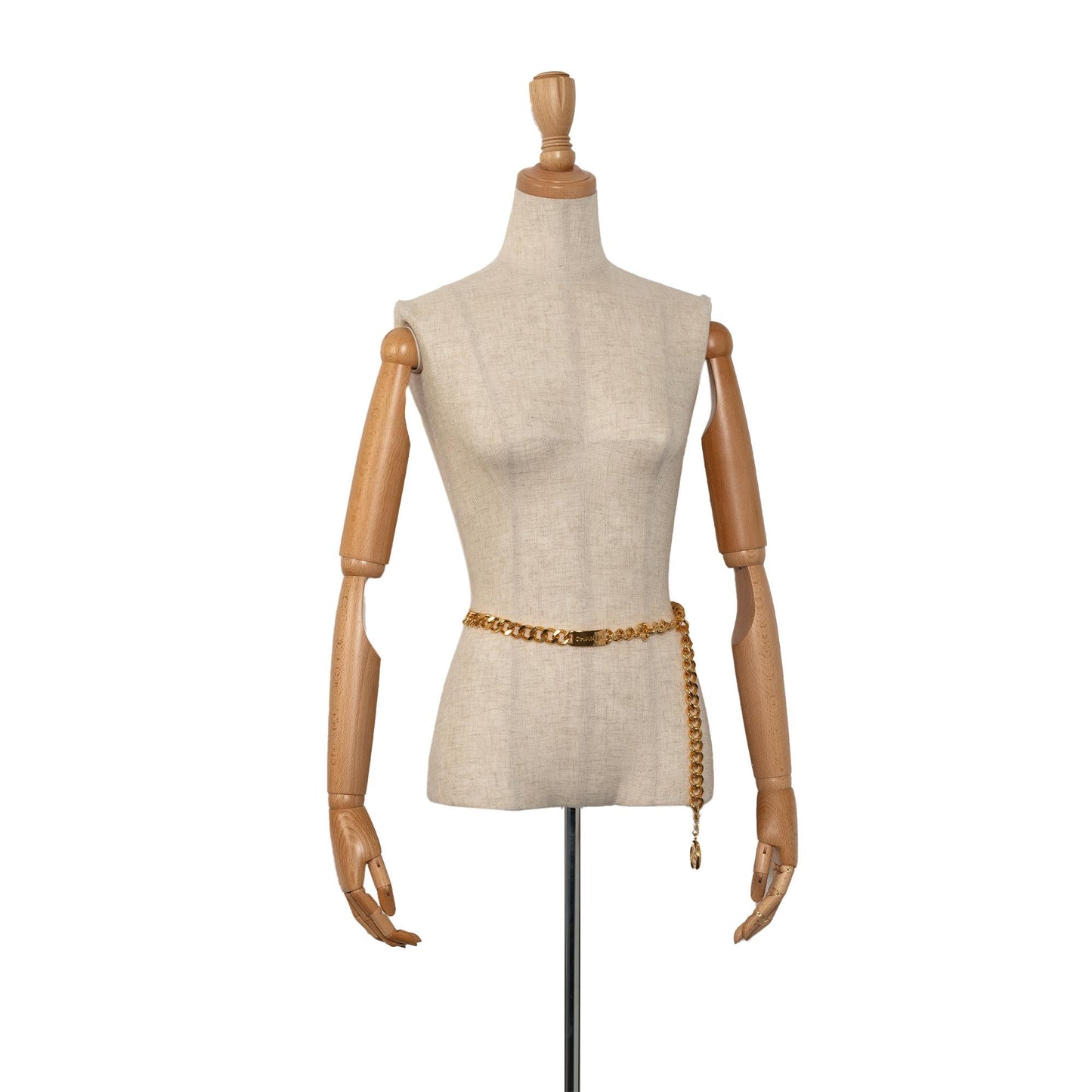 Chanel CC Medallion Chain-Link Belt - 34 / 86.00 (SHG-Hbbdy4)