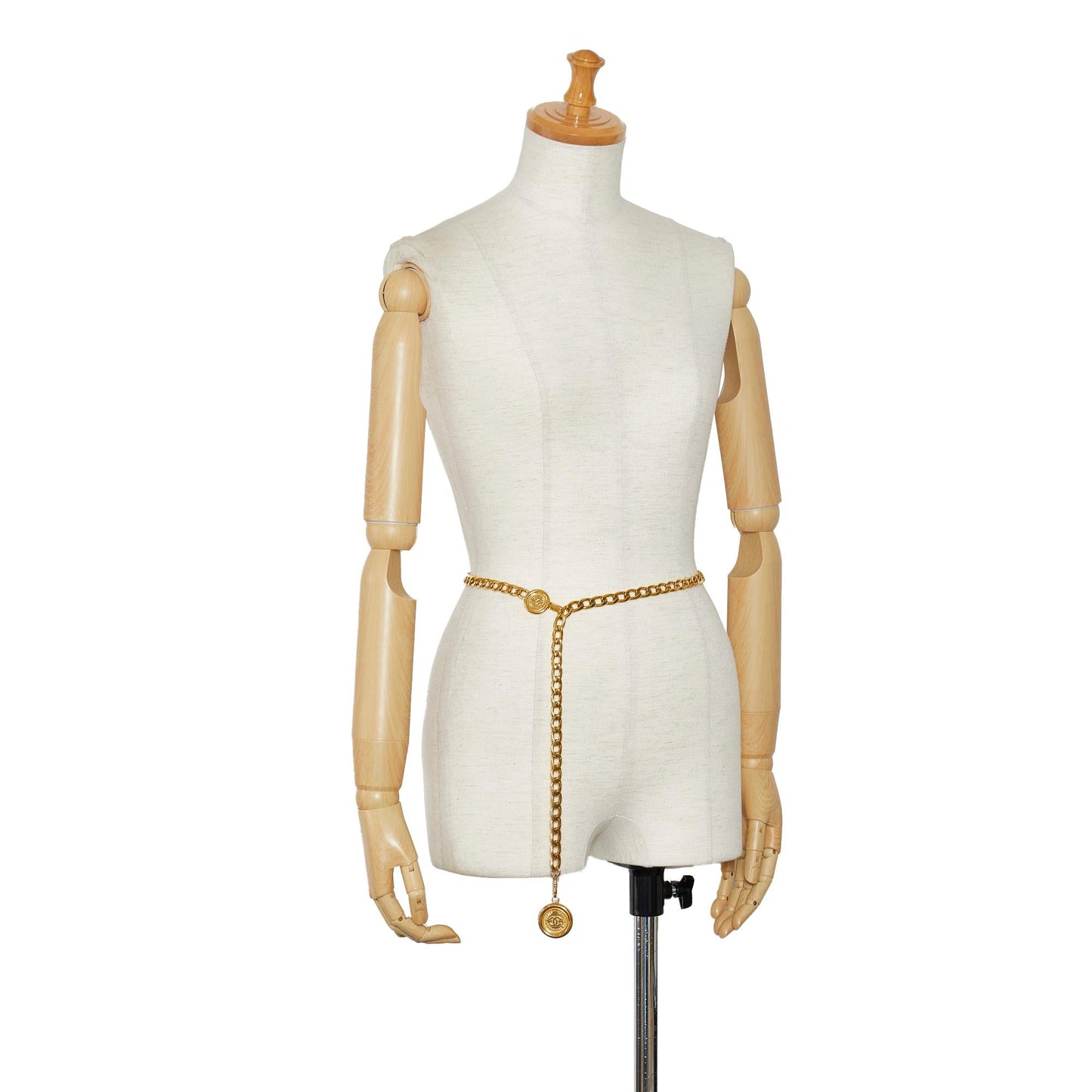 Chanel CC Medallion Chain-Link Belt - 38 / 96.00 (SHG-KLejGi)