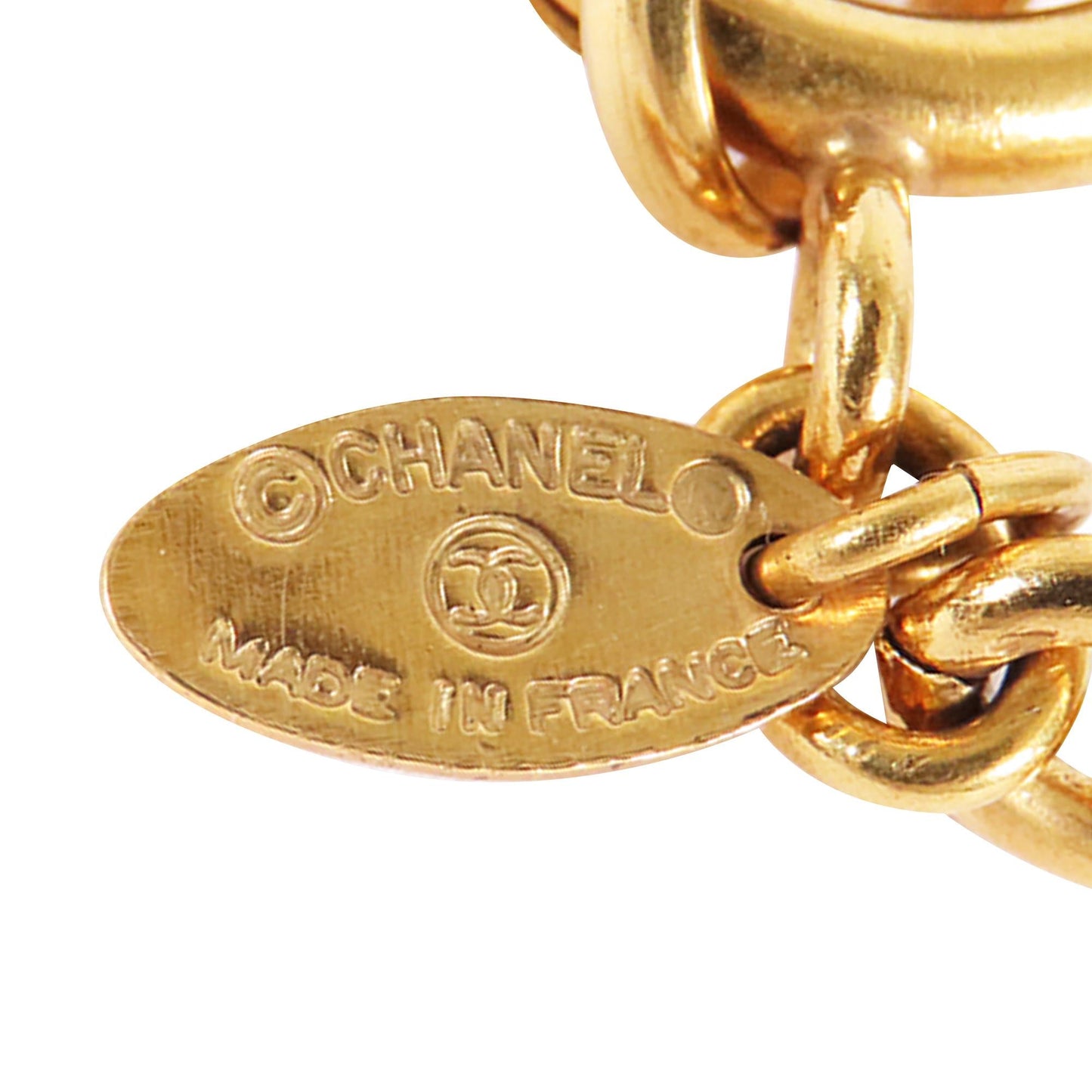 Chanel CC Pendant Necklace (SHG-GNRQLN)