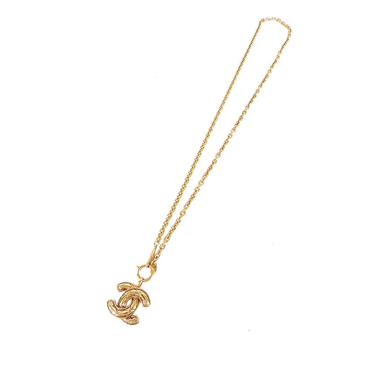 Chanel CC Pendant Necklace (SHG-GNRQLN)