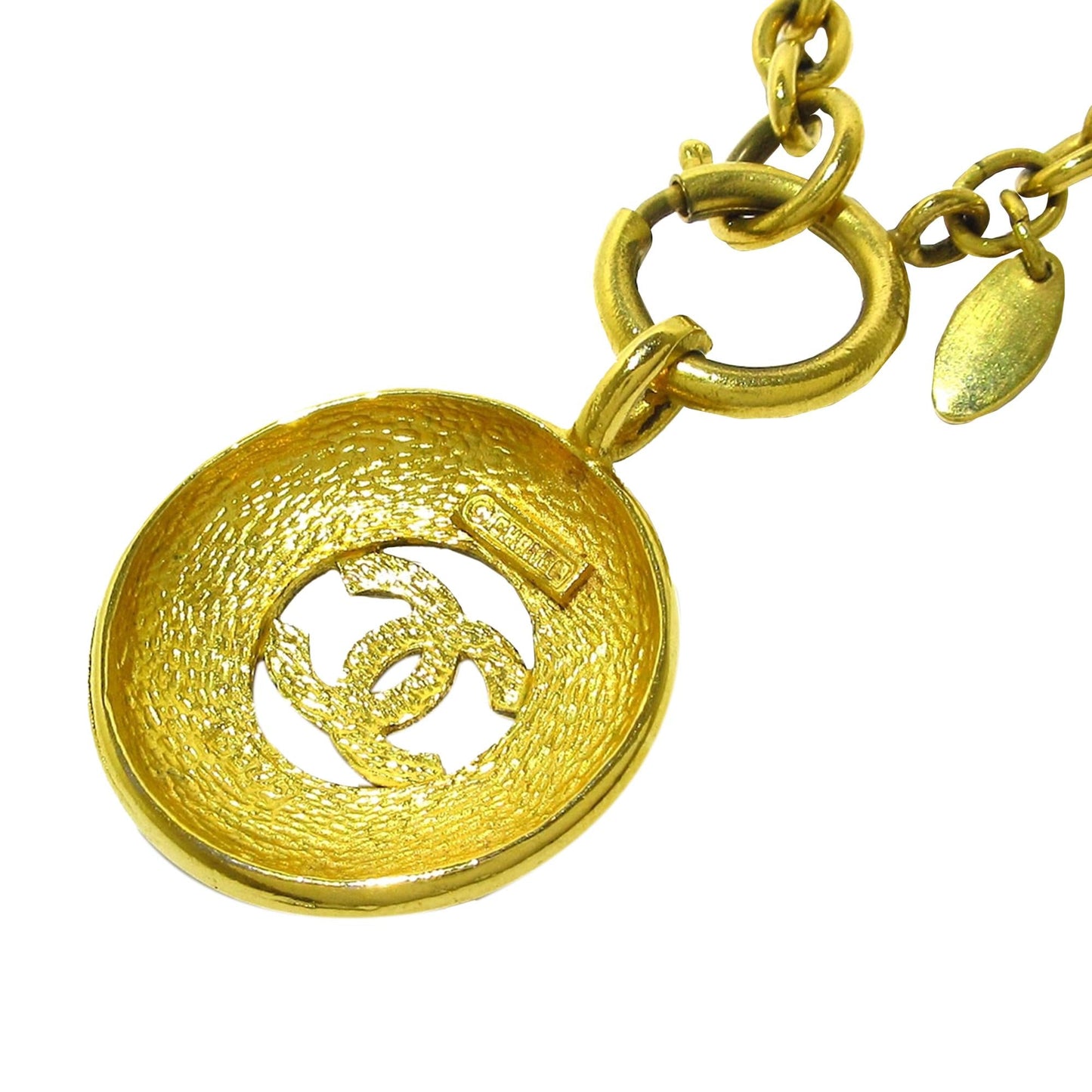 Chanel CC Pendant Necklace (SHG-kgTmcP)