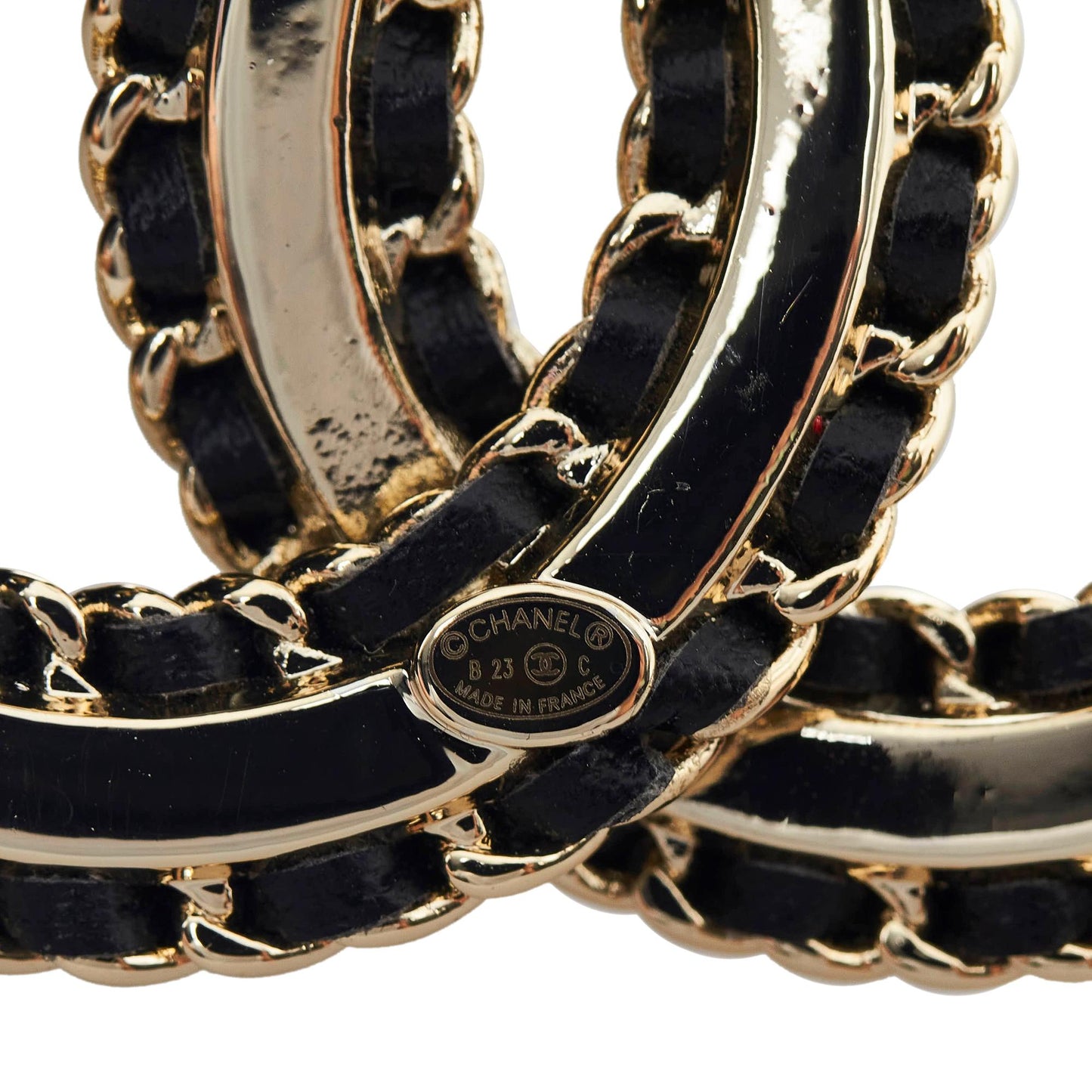 Chanel CC Rhinestone Brooch (SHG-c5GS4r)