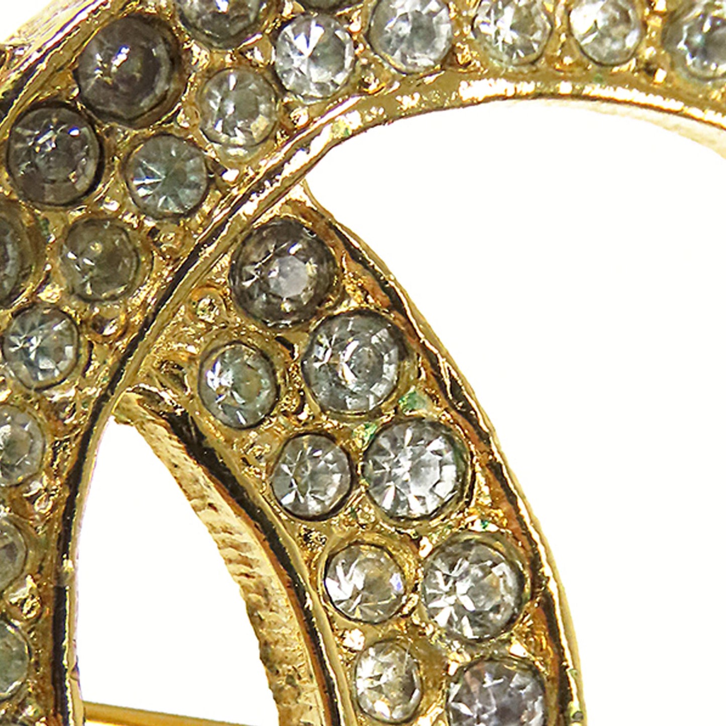 Chanel CC Rhinestone Brooch (SHG-TMJJyo)