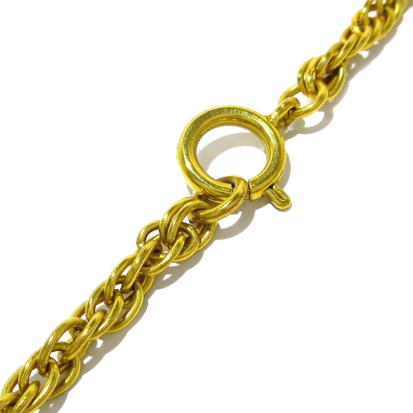 Chanel CC Round Pendant Necklace (SHG-3MffJa)