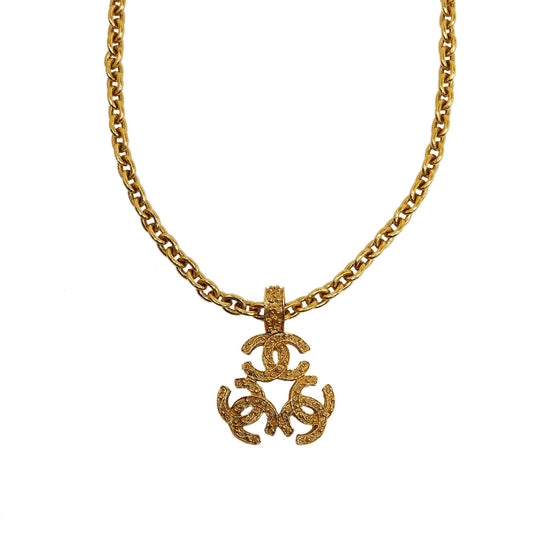 Chanel CC Trinity Pendant Necklace (SHG-MTYtf0)