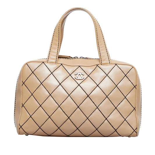 Chanel CC Wild Stitch Handbag (SHG-13zmDX)