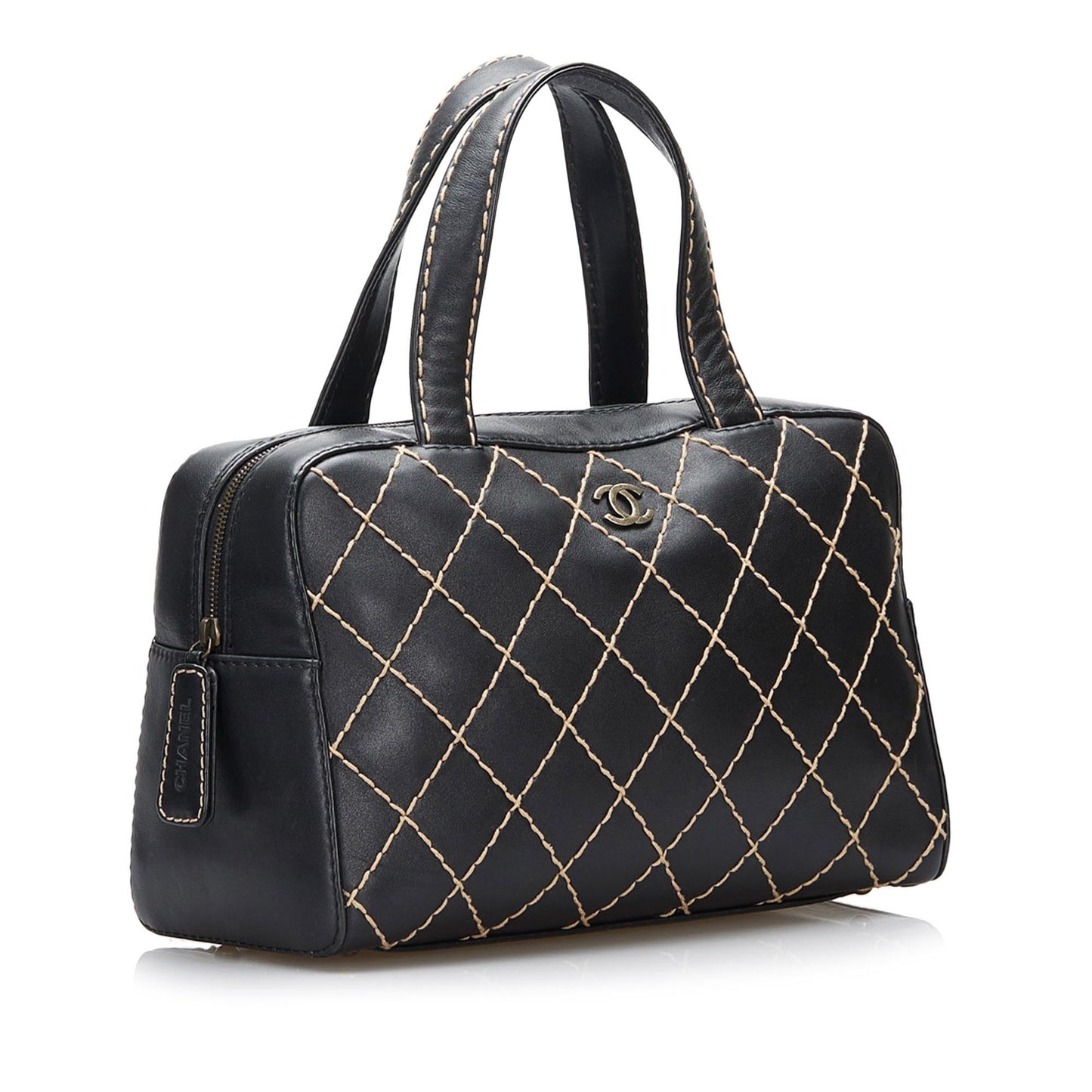 Chanel CC Wild Stitch Handbag (SHG-GrcvzM)