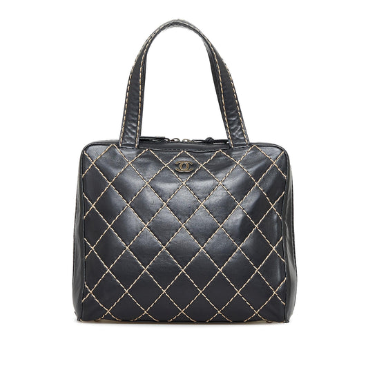Chanel CC Wild Stitch Handbag (SHG-vbWh5u)