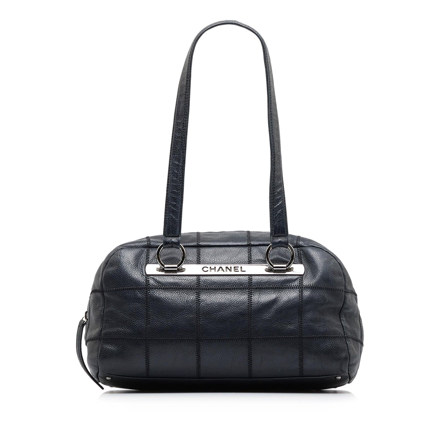 Chanel Caviar Choco Bar Shoulder Bag (SHG-UMhvEk)