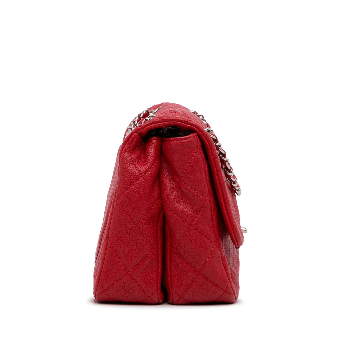 Chanel Caviar Double Compartment CC Chain Flap (SHG-BhsLJG)