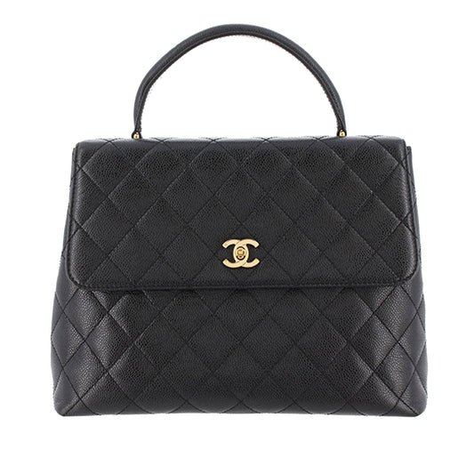 Chanel Caviar Kelly Top Handle (SHG-CmvHAK)