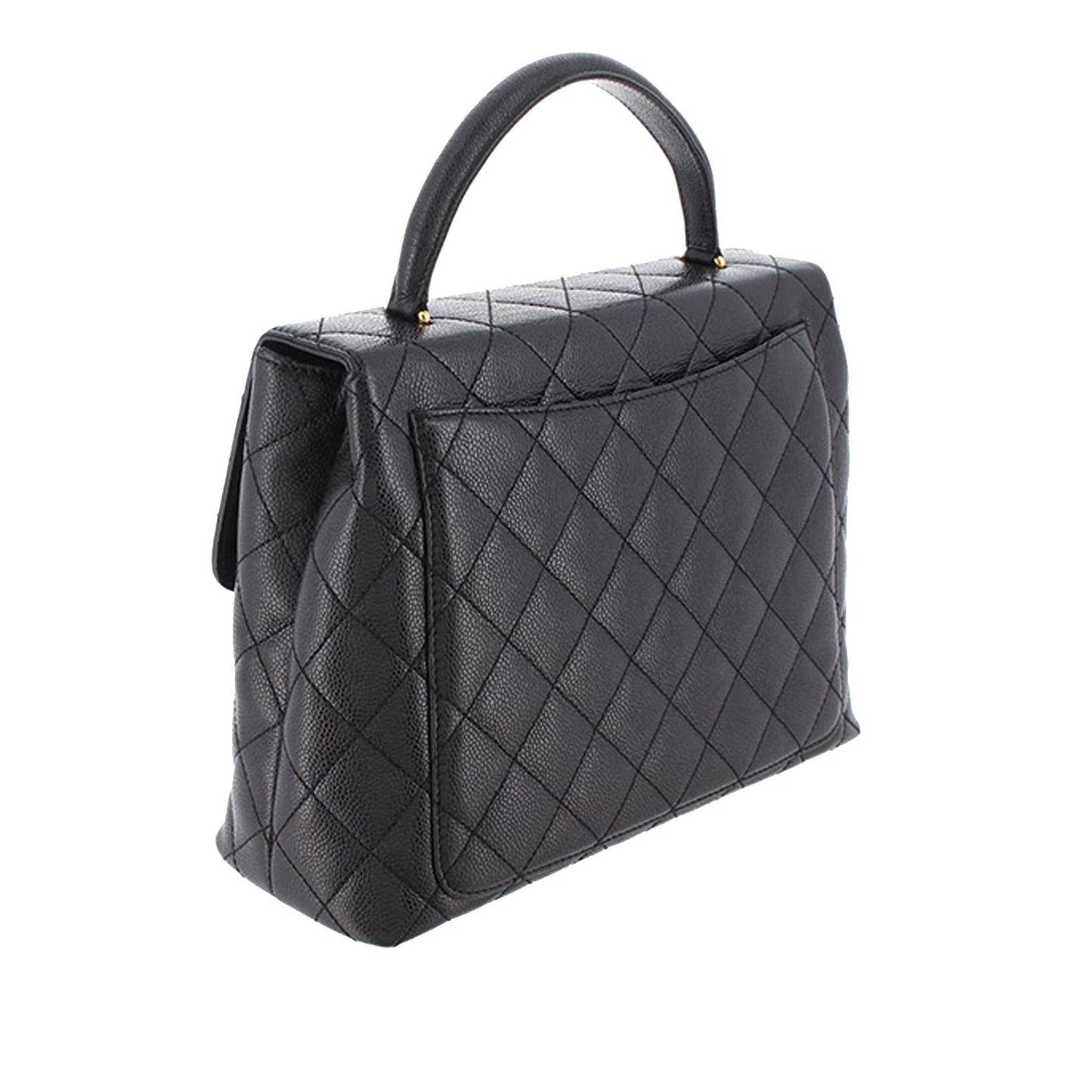 Chanel Caviar Kelly Top Handle (SHG-CmvHAK)