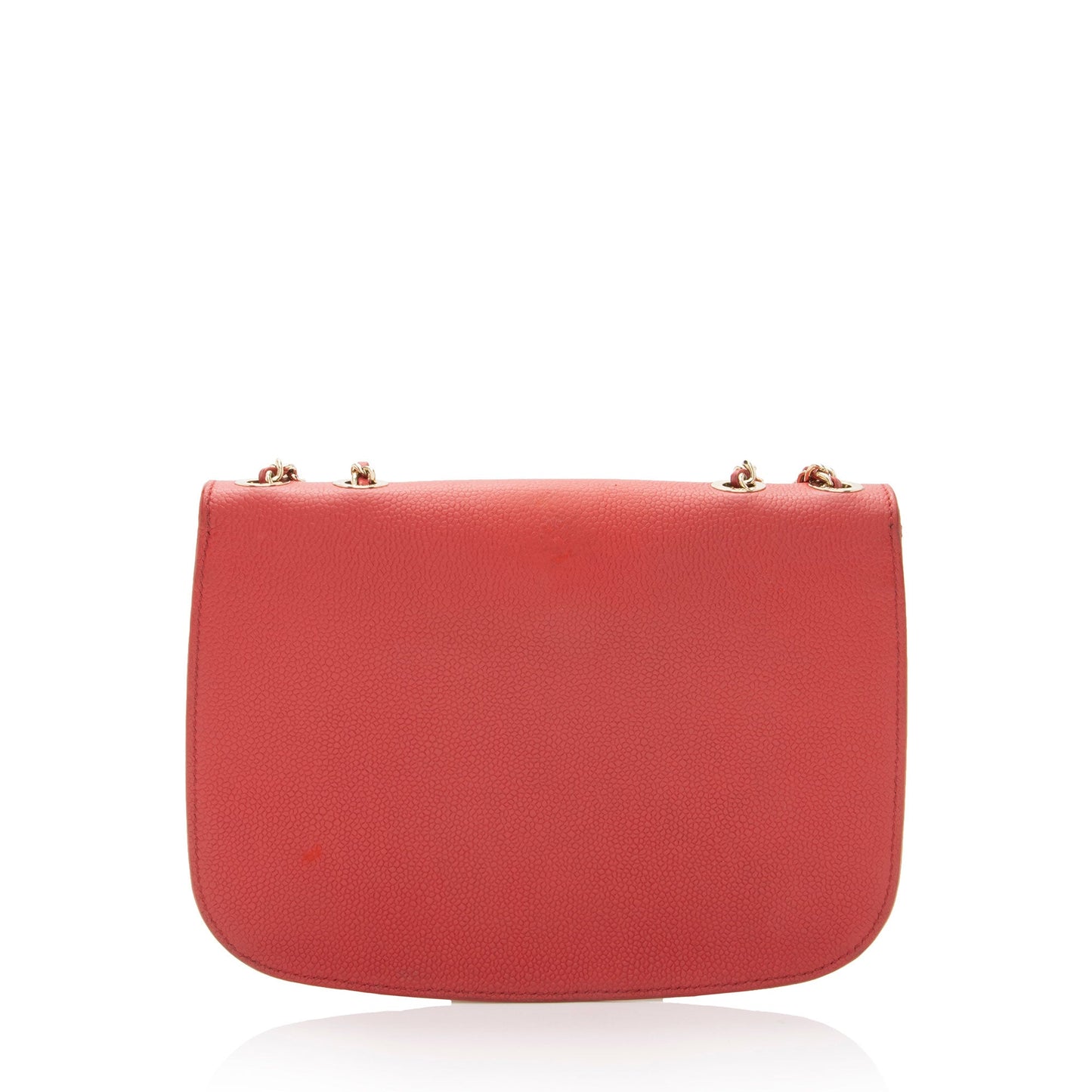 Chanel Caviar Leather Chain Flap Bag (SHF-jkLsG8)