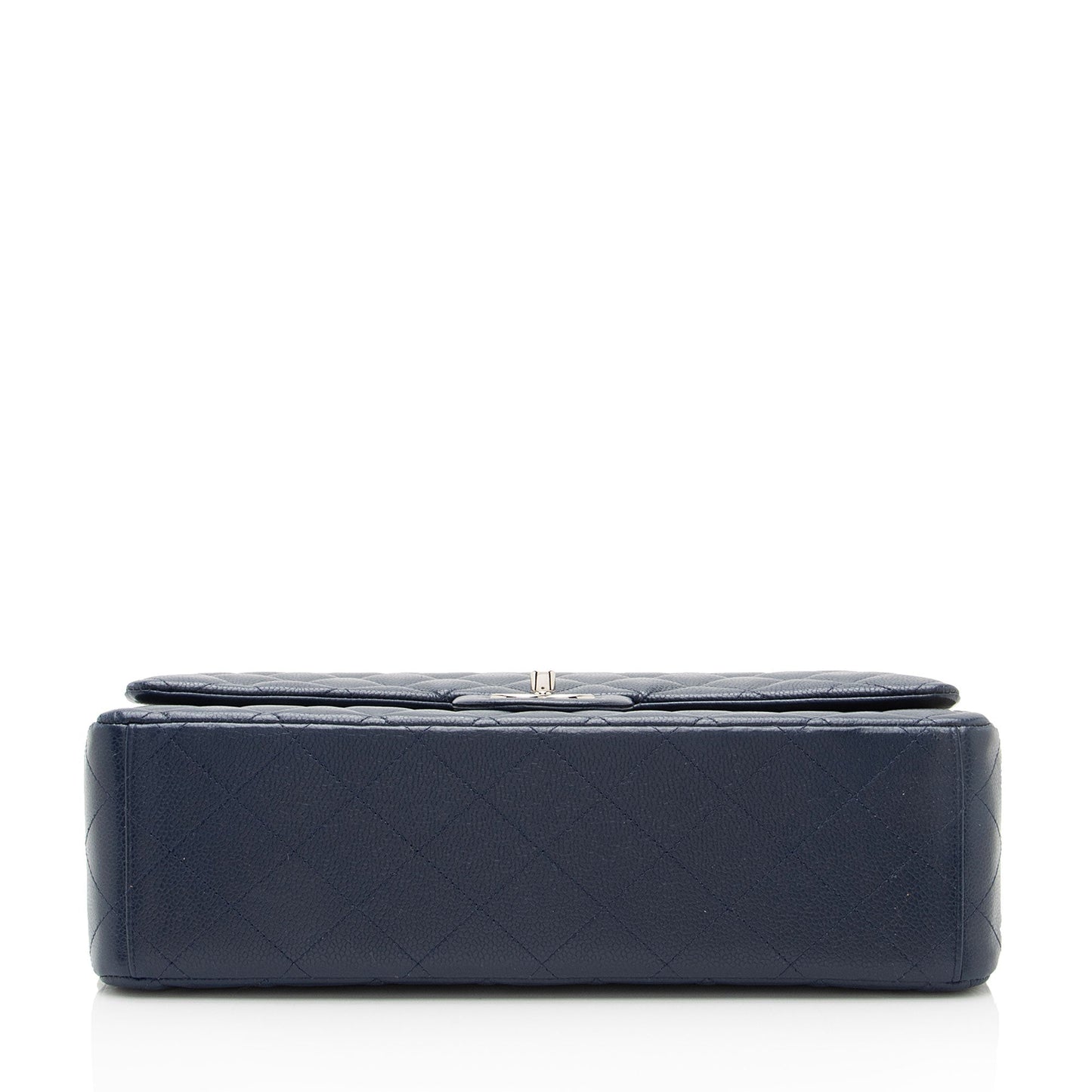 Chanel Caviar Leather Classic Maxi Double Flap Bag (SHF-U7Rzaz)