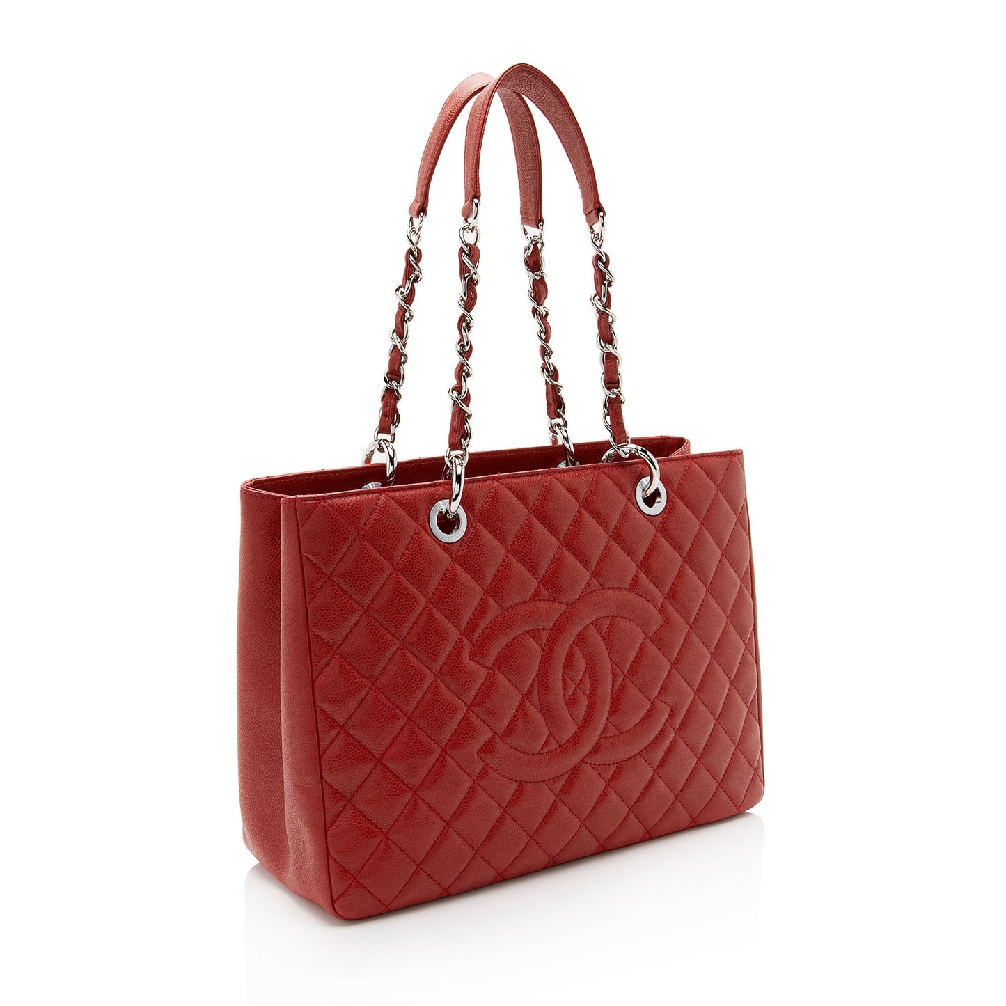 Chanel Caviar Leather Grand Shopping Tote (SHF-pUyEza)