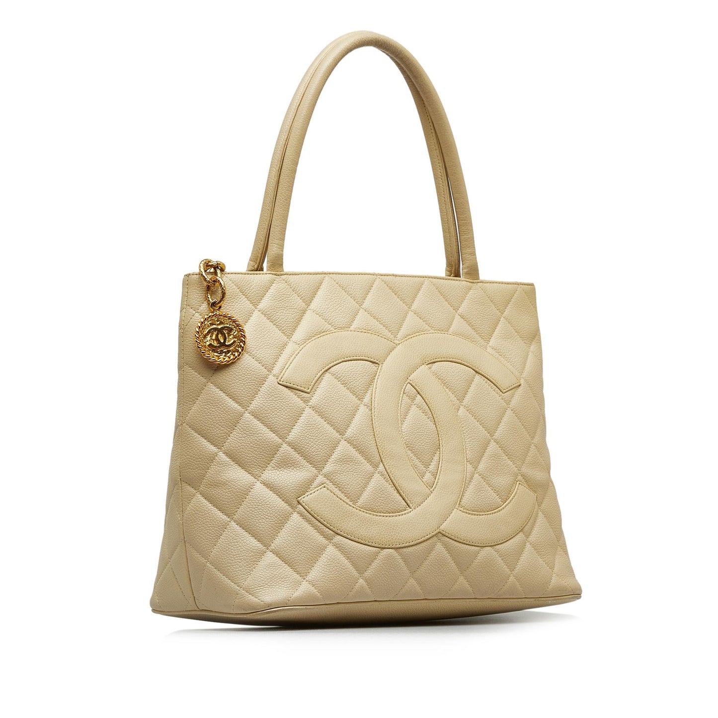 Chanel Caviar Medallion Tote (SHG-QFus9i)