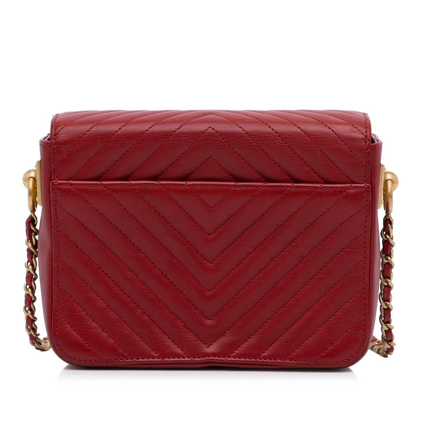 Chanel Chevron Rock The Corner Minaudiere Bag (SHG-I6iCTy)
