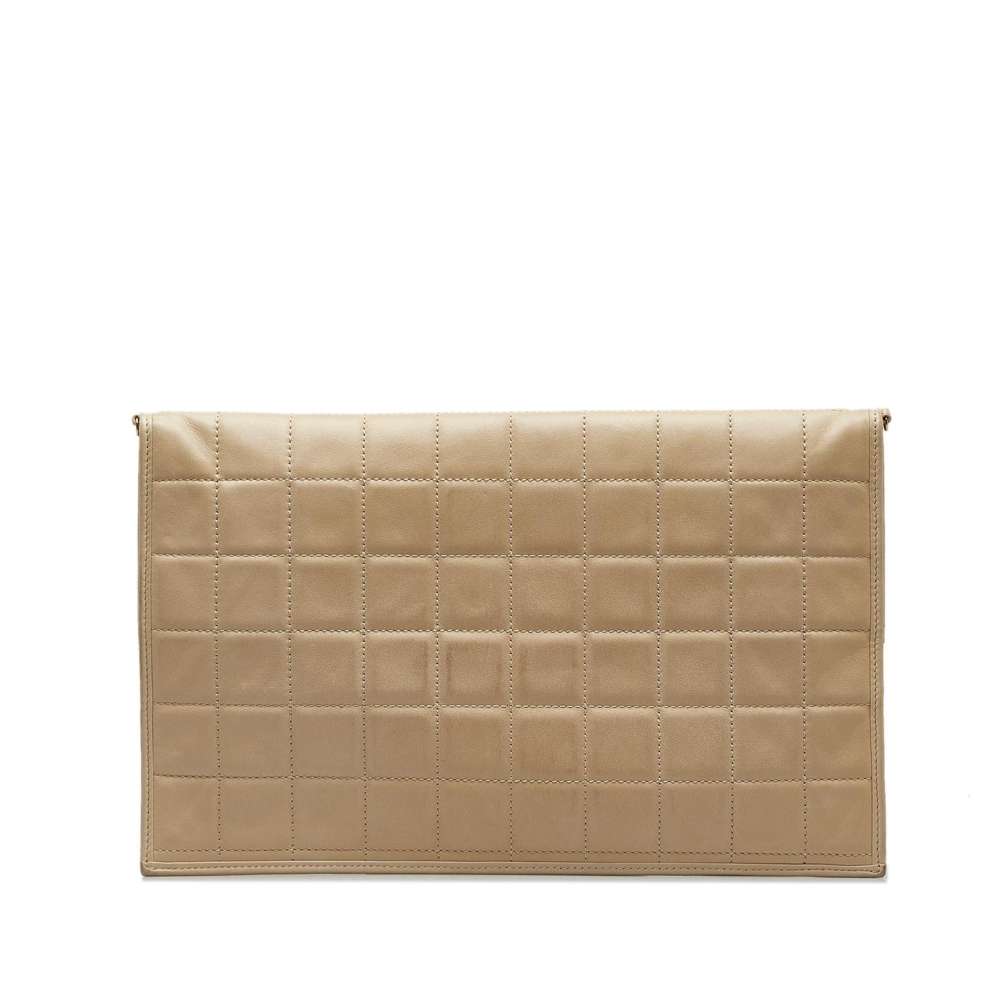 Chanel Choco Bar Fold-Over Satchel (SHG-7erKF6)