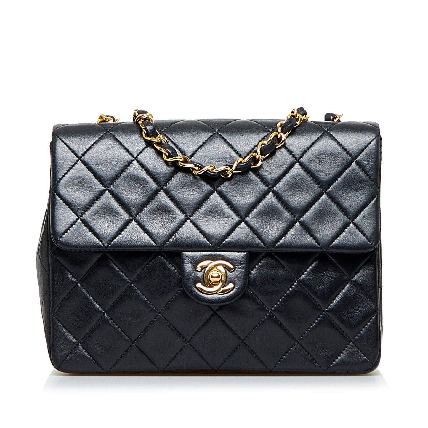 Chanel Classic Lambskin Single Flap (SHG-yfW8dh)