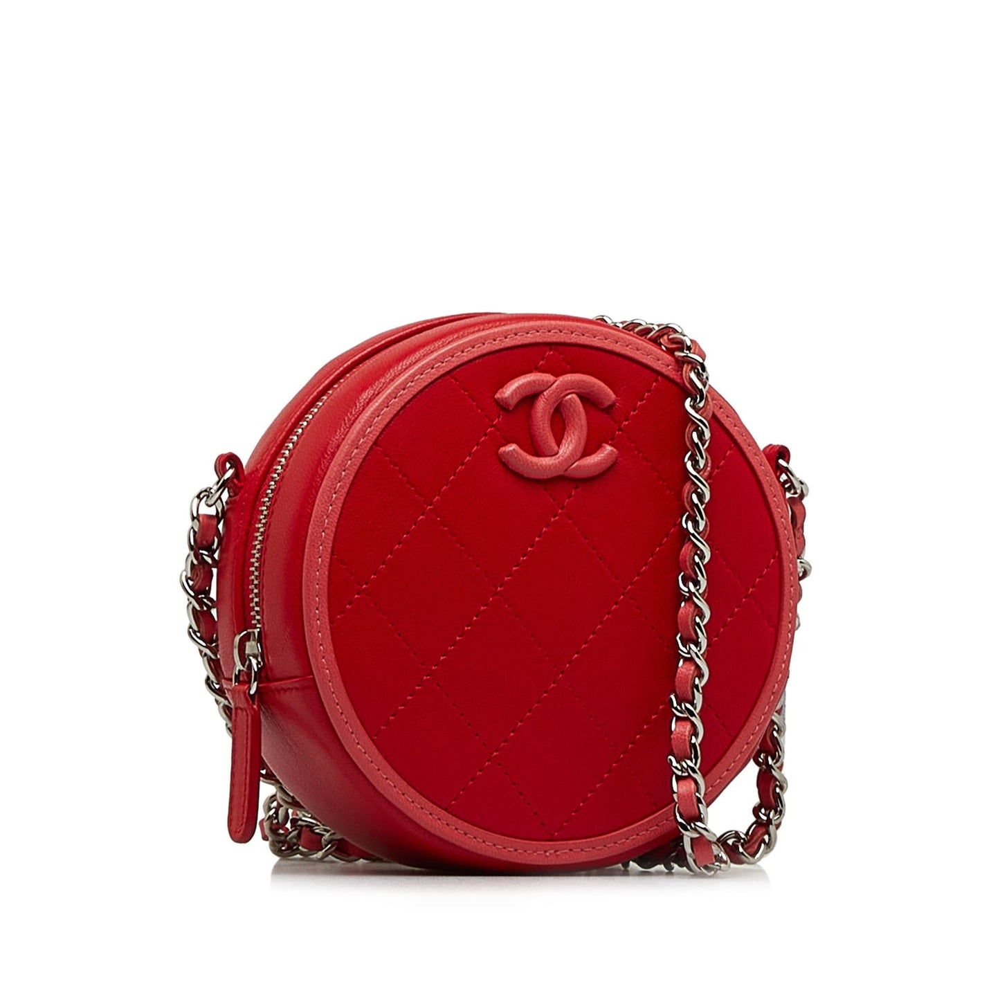 Chanel Color Pop CC Round Crossbody Bag (SHG-nW6Kck)