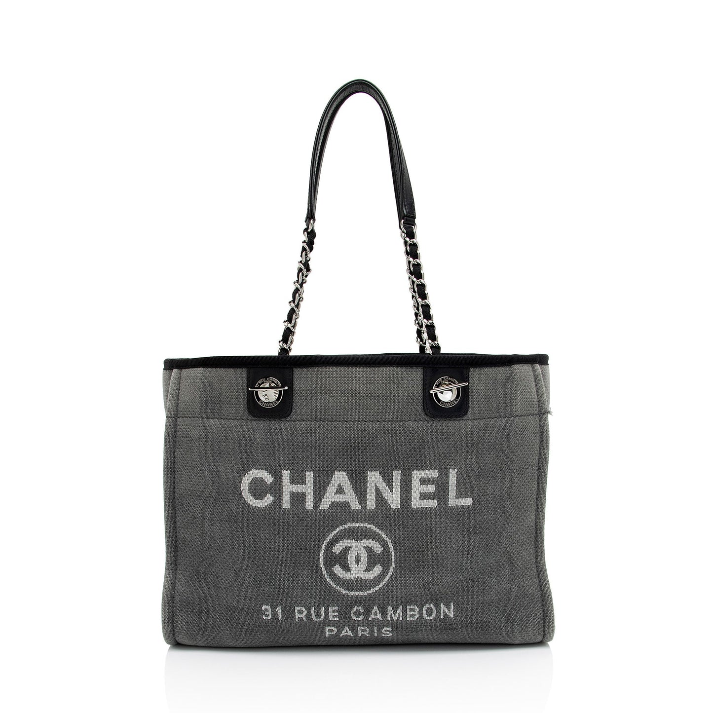 Chanel Denim Deauville Small Tote (SHF-TNnz1R)