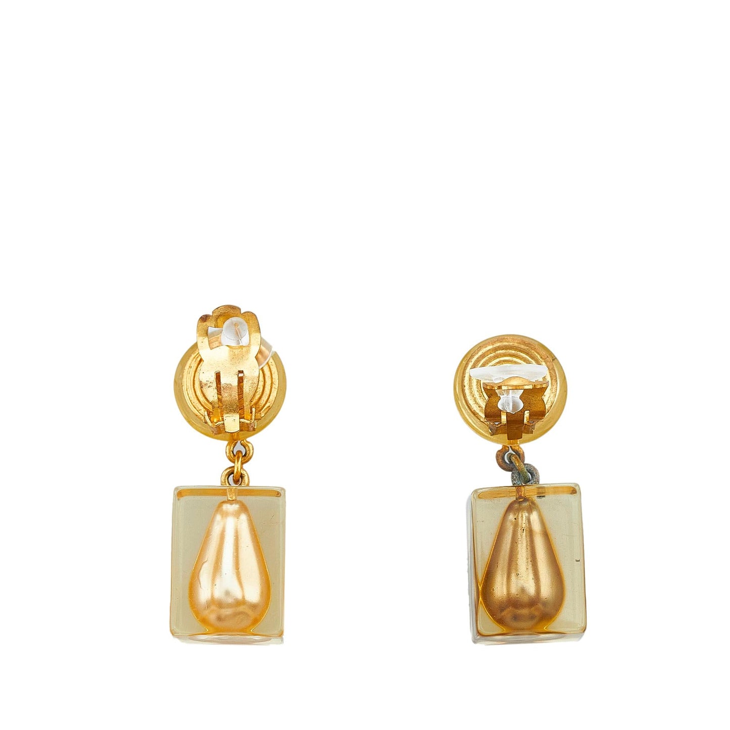 Chanel Faux Pearl Earrings (SHG-vUHOwz)