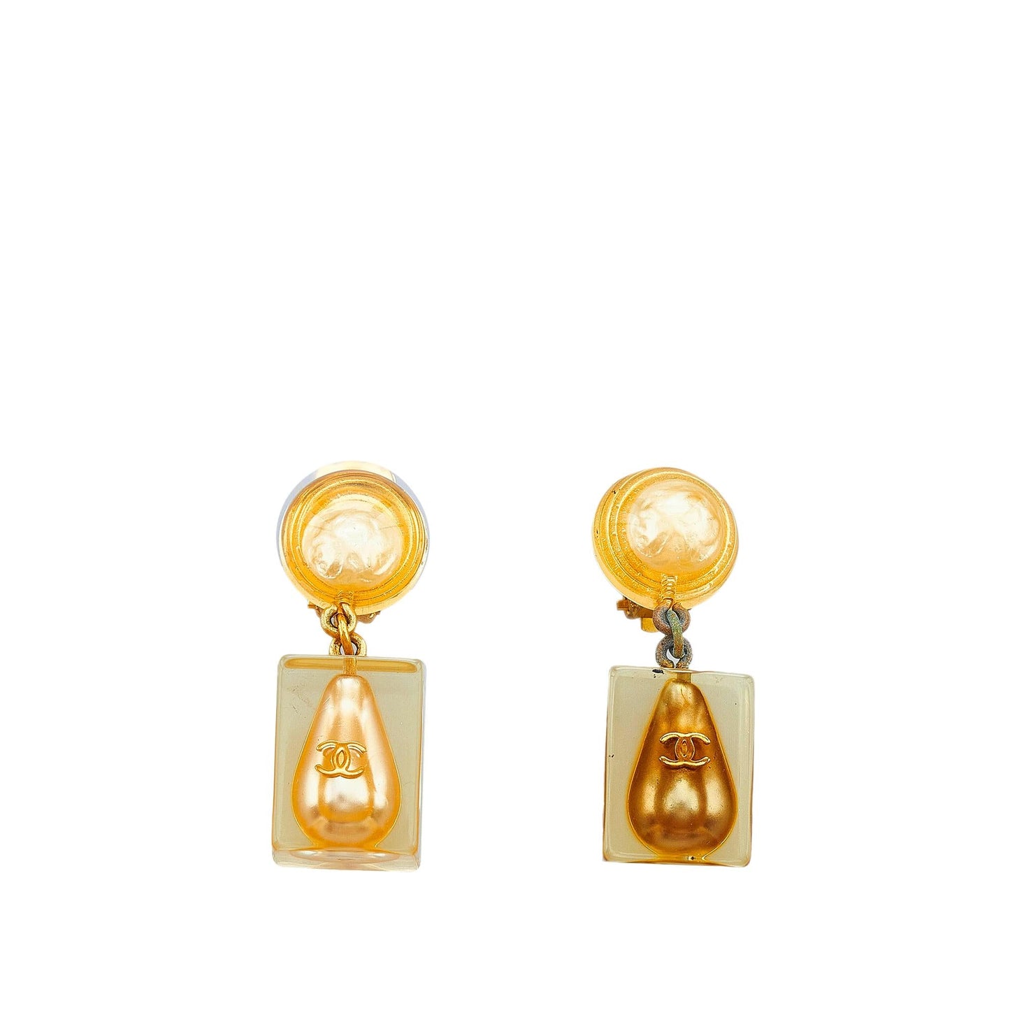 Chanel Faux Pearl Earrings (SHG-vUHOwz)