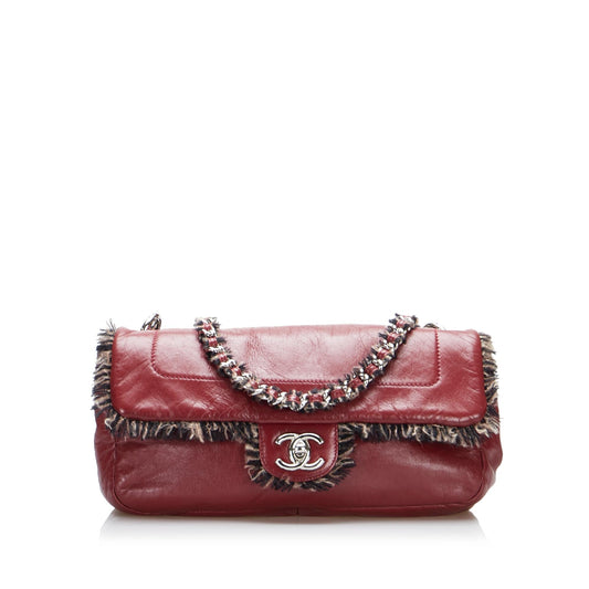 Chanel Funny Tweed Flap Shoulder Bag (SHG-exYowG)