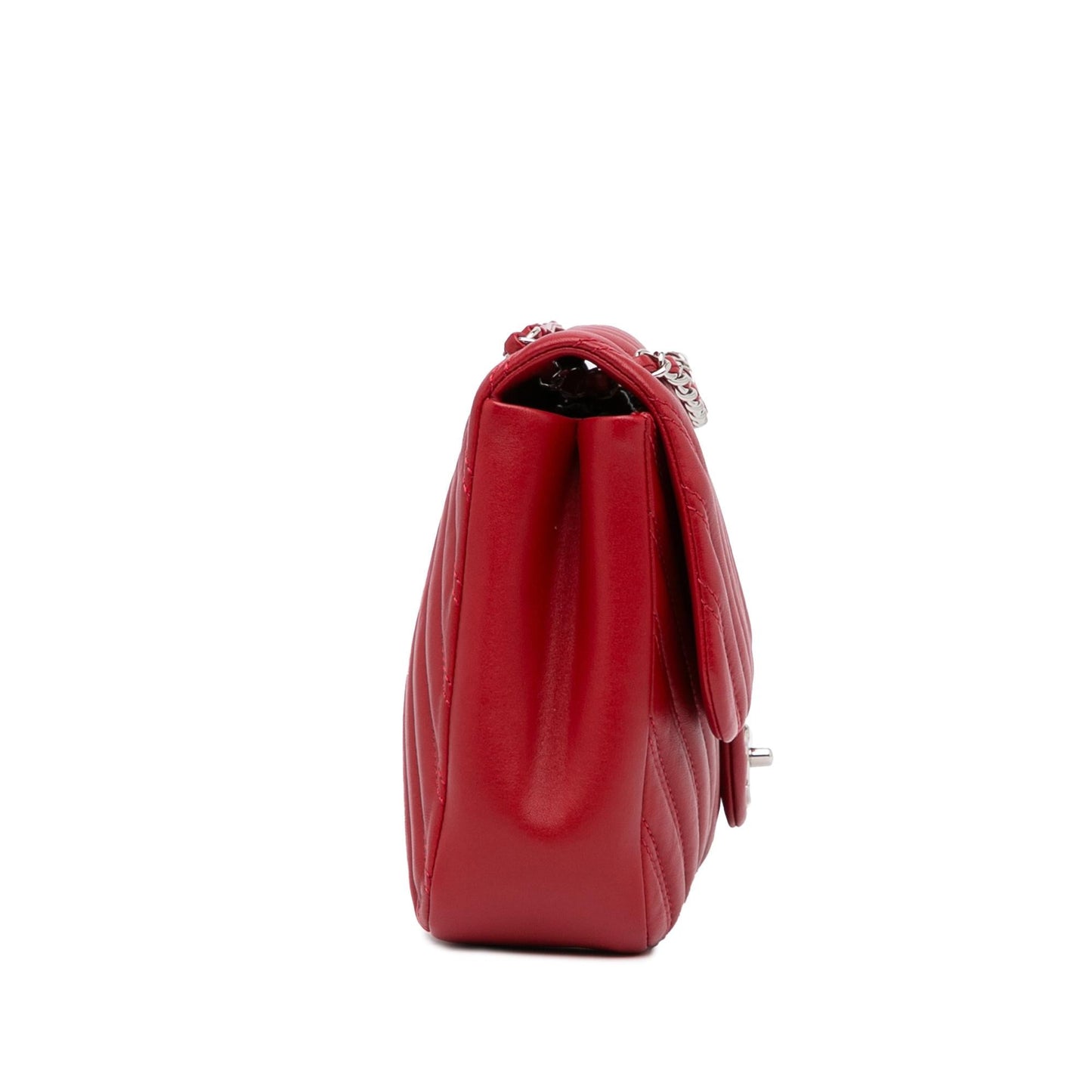 Chanel Jumbo Chevron Double Flap Bag (SHG-FmRuwm)