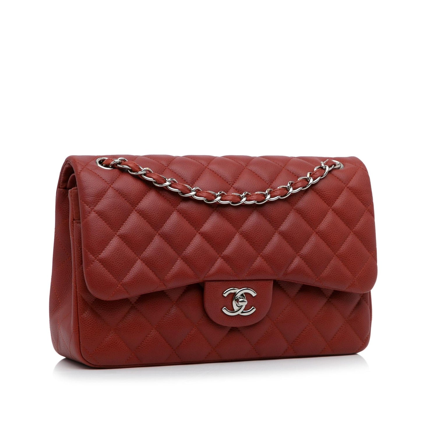 Chanel Jumbo Classic Caviar Double Flap (SHG-p095Cx)