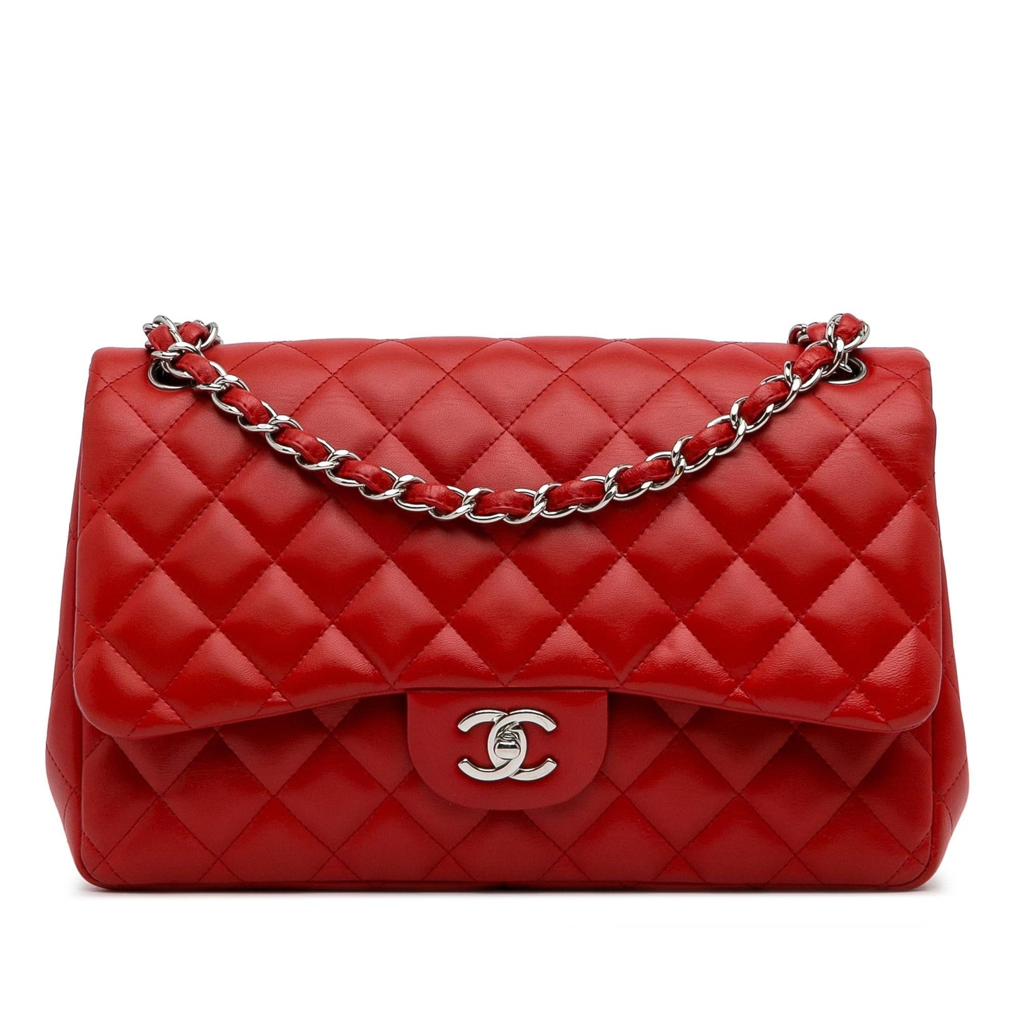 Chanel Jumbo Classic Lambskin Double Flap (SHG-X4eC7i)