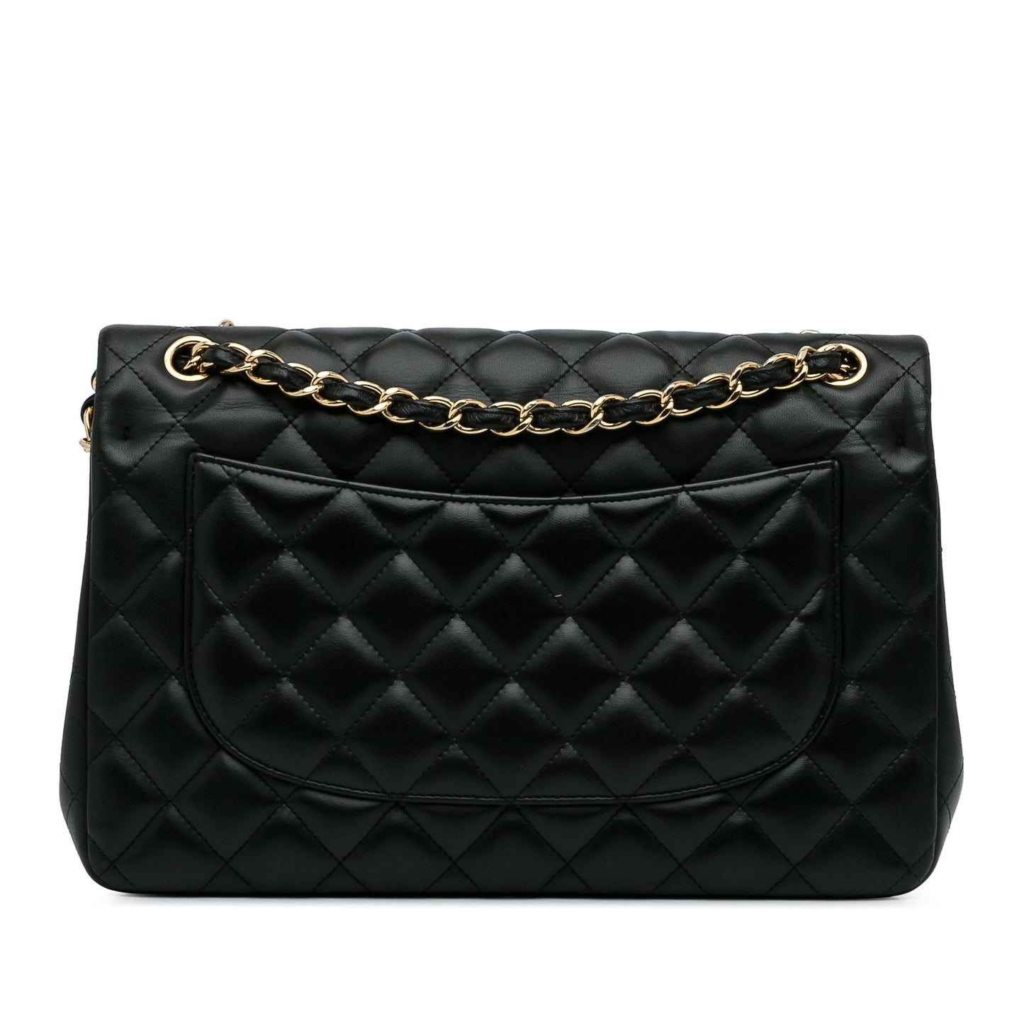 Chanel Jumbo Classic Lambskin Double Flap (SHG-j2TOdY)