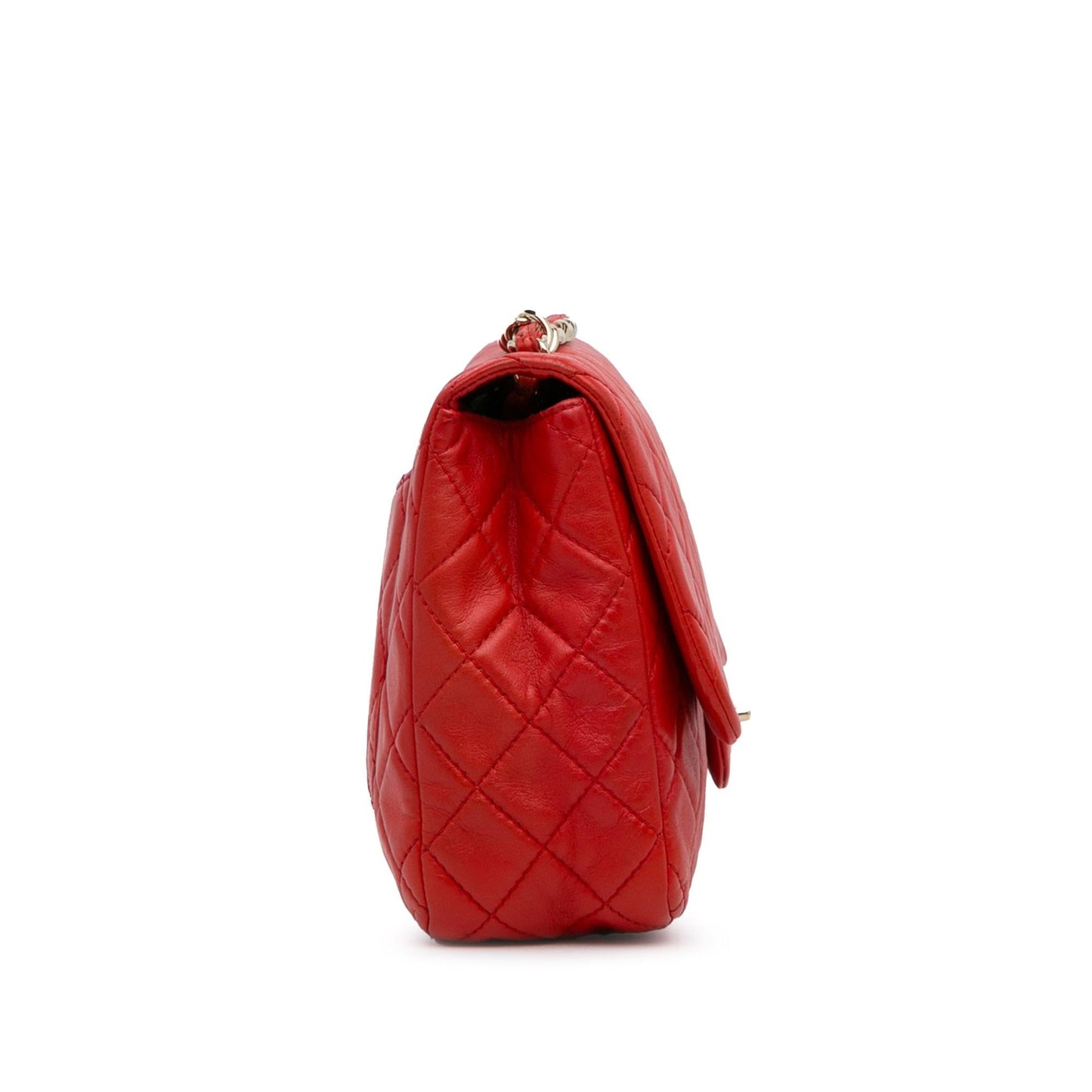 Chanel Jumbo Classic Lambskin Single Flap (SHG-4gCZeR)